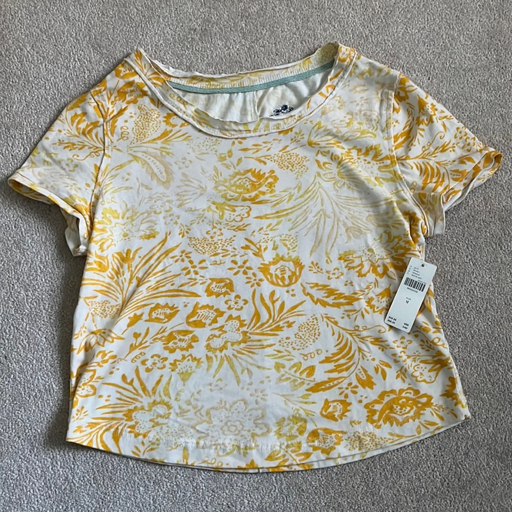 Anthropology Short sleeve Cotton T-shirt
